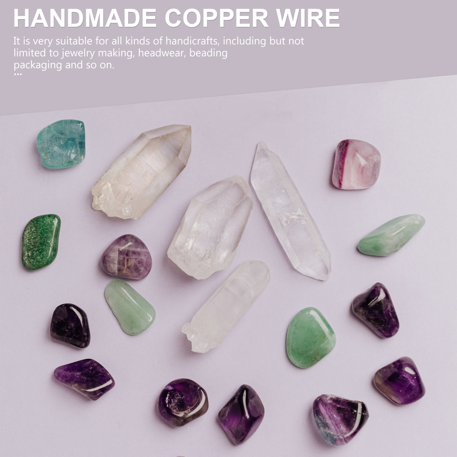 Copper Wire Roll - 5개 롤의 구리선, 26게이지, 다양한 색상,