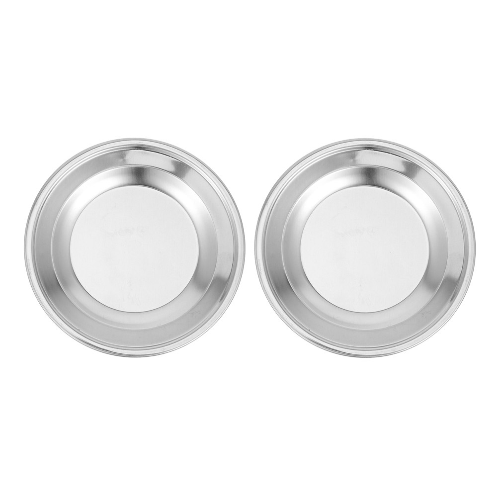 Drip Tray Saucer - 2개 세트, 스테인리스 스틸 티백 트레이,